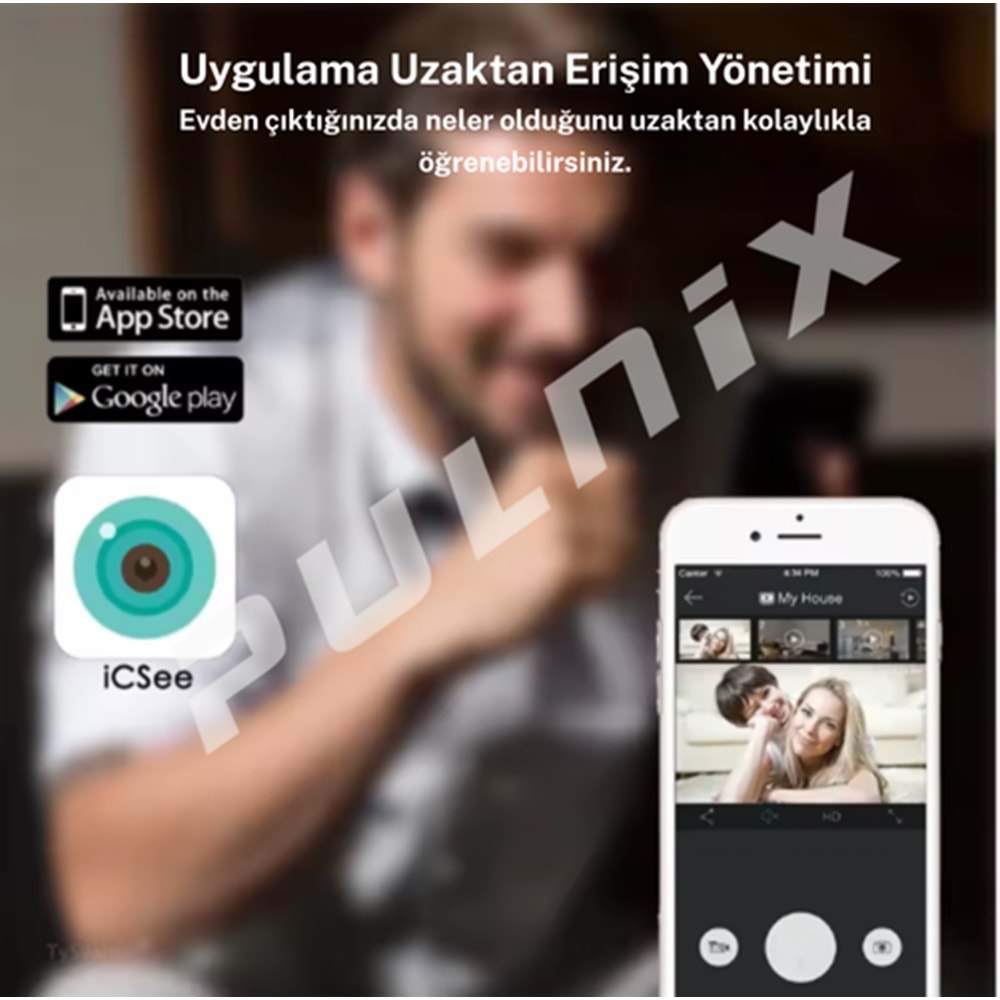 PULNİX PLX-6302 36X 2+2 4 MP SPEED DOME WİFİ KAMERA