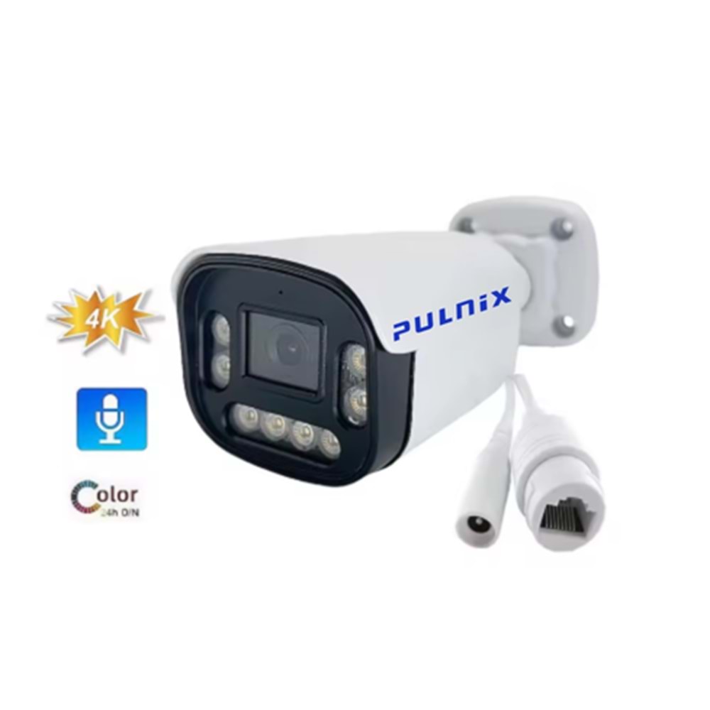 İP KAMERA PLX-5050 5 MP BULLET KAMERA DARK LENS 2.8 MM POE SESLİ
