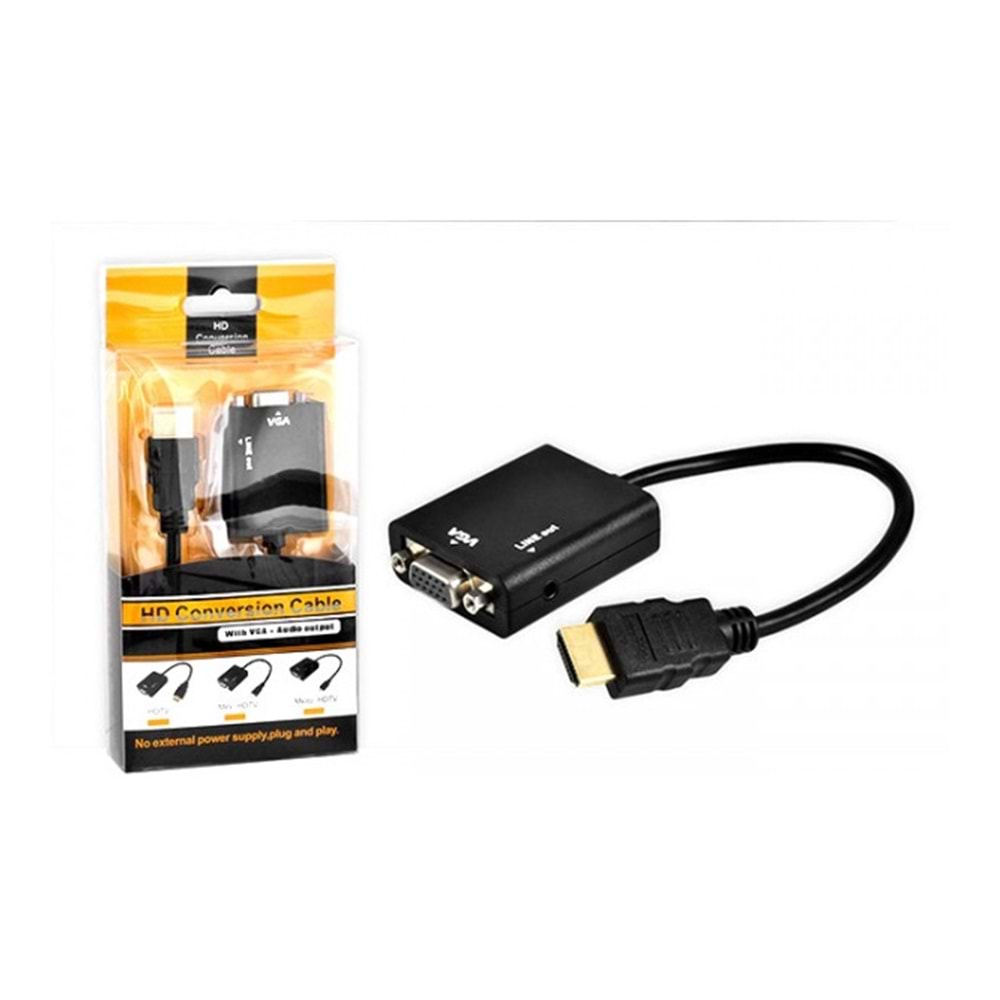 HDMI TO VGA ÇEVİRİCİ SPSRST PL-7235