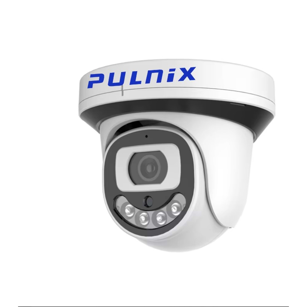 AHD DOME KAMERA WARM LED PULNİX PLX-2332 2 MP 2.88 MM SESLİ