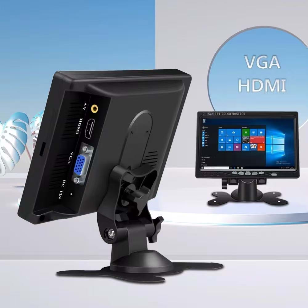 ARAÇ MONİTÖRÜ PULNİX PLX-913 7 İNCH HDMİ VGA MONİTÖR