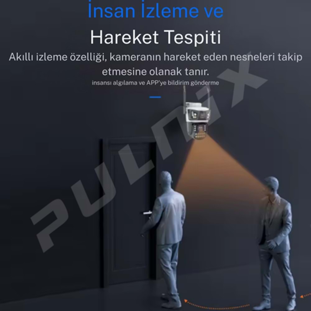 AOV TEKNOLİJİSİ PULNİX PLX-4012 İPC 7/24 KAYIT İCSEE