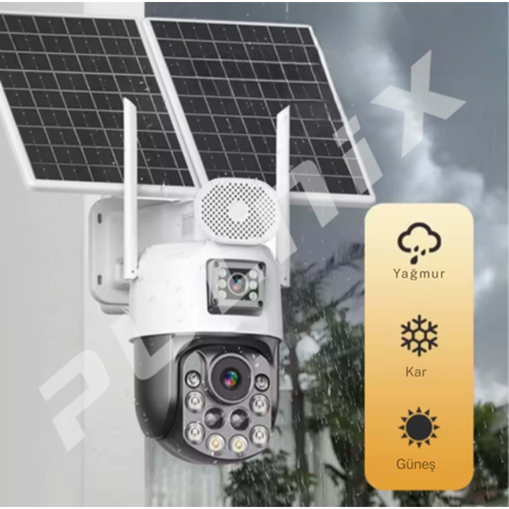 AOV TEKNOLOJİSİ PULNİX PLX-6012 İPC SÜREKLİ KAYIT 7/24 36X ZOOM ÇİFT KAMERA İCSEE