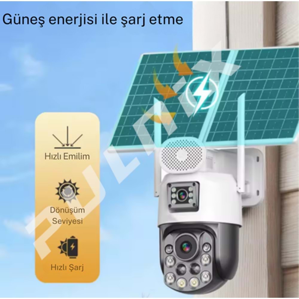 AOV TEKNOLOJİSİ PULNİX PLX-6012 İPC SÜREKLİ KAYIT 7/24 36X ZOOM ÇİFT KAMERA İCSEE