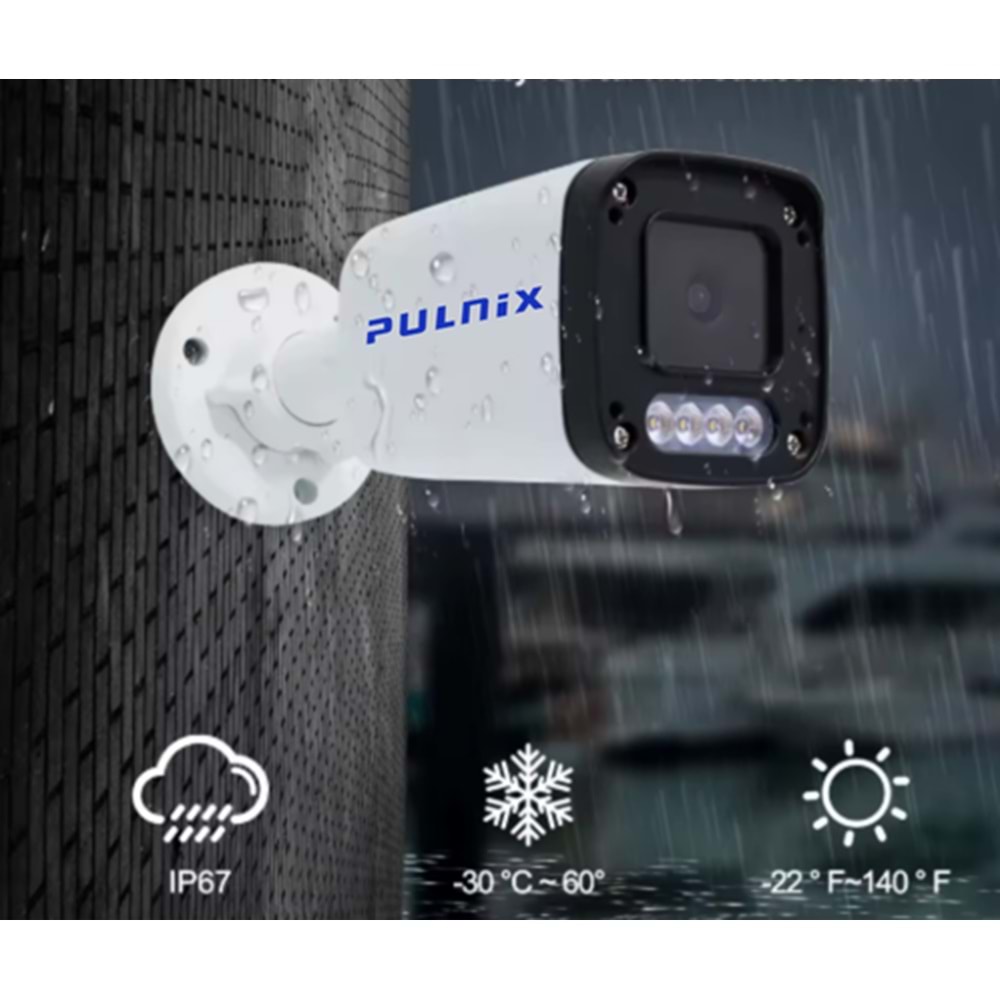 AHD BULLET KAMERA 2 MP PULNİX PLX-2420 2.8MM FULHAN