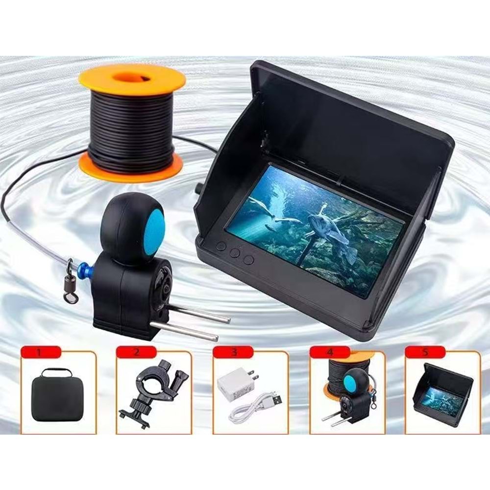 BALIKÇI KAMERA SETİ 4.3 İNÇ PULNİX PLX-930