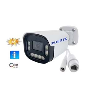 İP KAMERA PLX-5050 5 MP BULLET KAMERA DARK LENS 2.8 MM POE SESLİ