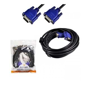 VGA KABLO POŞETLİ EXTRA KALİTELİ 5 MT PL-7012