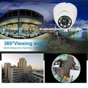 PULNİX PLX-3620 İP 4 MP BALIK GÖZ KAMERA 180 DERECE
