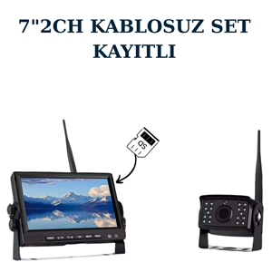 ARAÇ MONİTÖRÜ PULNİX PLX-915 AHD KABLOSUZ MONİTÖR SETİ