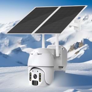 4G SOLAR KAMERA PULNİX PLX-2520İPC 7/24 KAYIT SOLAR GÜNEŞ PANELLİ UBOX