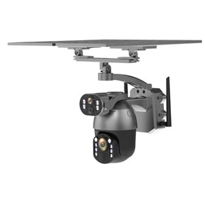 4G SOLAR KAMERA PULNİX PLX-6062İPC 20X ZOOM ÇİFTKAMERA İCAM++