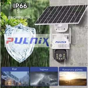 AOV TEKNOLOJİSİ 4G SOLAR KAMERA PULNİX PLX-SG7002 IPC E-SİM KAMERA AOV 7/24 SÜREKLİ KAYIT GECE RENKLİ HİEASY