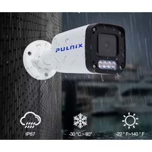 AHD BULLET KAMERA 2 MP PULNİX PLX-2420 2.8MM FULHAN