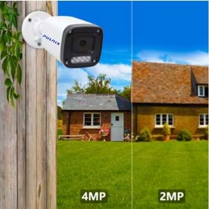 AHD BULLET KAMERA 2 MP PULNİX PLX-2420 2.8MM FULHAN