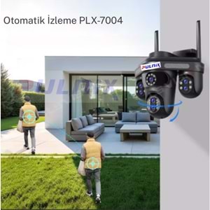 WİFİ KAMERA 4 KAMERALI 3 KAMERA HAREKETLİ PTZ PULNİX PLX-7004 İPC FVİDEO
