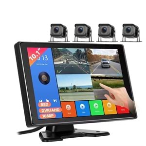 ARAÇ KAMERA SETİ 10 İNCH DOKUNMATİK EKRAN PULNİX PLX-904