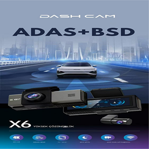 ARAÇ KAMERASI DASH CAM 4K+2K PULNİX PLX-X6