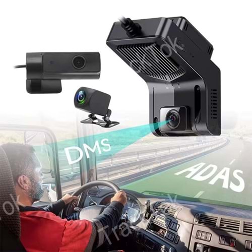 ARAÇ KAMERASI PULNİX PLX-914 SİM KARTLI GPRS AKILLI ANALİZ CMSV7