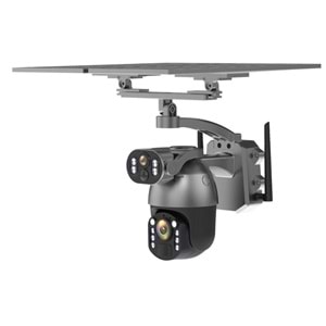 4G SOLAR KAMERA PULNİX PLX-6062İPC 20X ZOOM ÇİFTKAMERA İCAM++